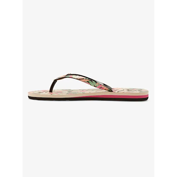 Žabky Roxy Portofino III black/pink/soft lime 2024 - 6