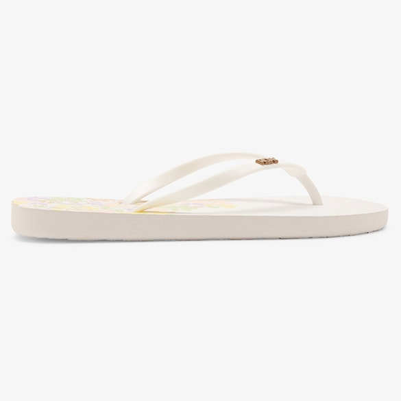 Flip-flops Roxy Viva Stamp II antique white 2024 - 2