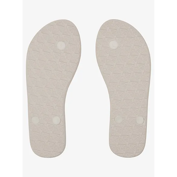 Flip-flops Roxy Viva Stamp II antique white 2024 - 4