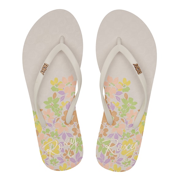 Flip-flops Roxy Viva Stamp II antique white 2024 - 1