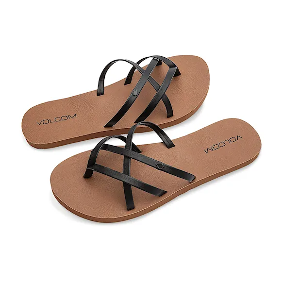 Žabky Volcom New School II black 2026 - 1