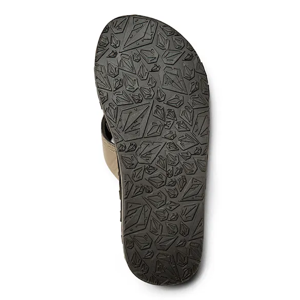 Žabky Volcom Recliner khaki 2026 - 2