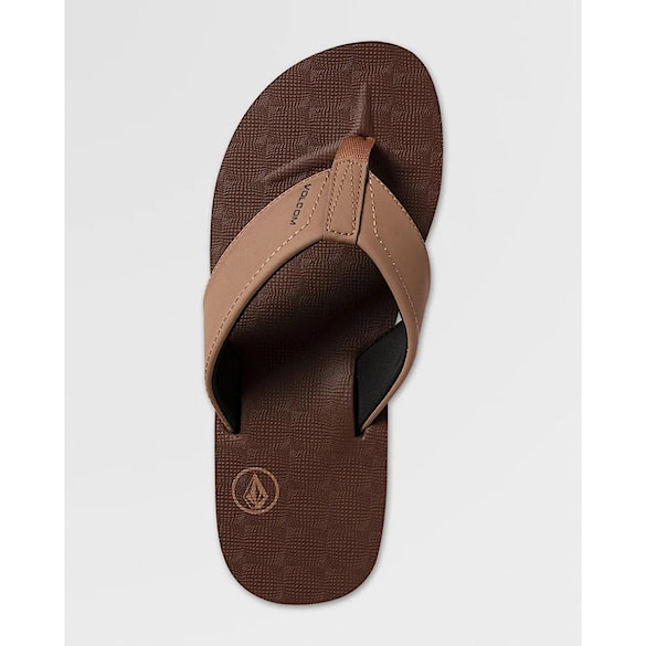 Flip-flops Volcom Victor brown khaki 2026 - 3