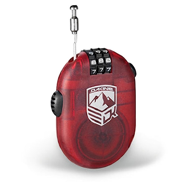 Zámek na snowboard Dakine Micro Lock red - 1