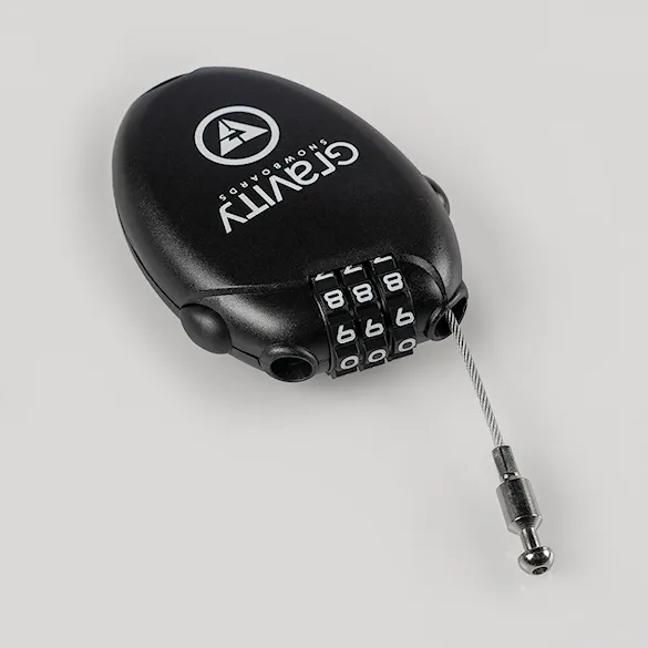 Zámok na snowboard Gravity Snb Lock black - 4