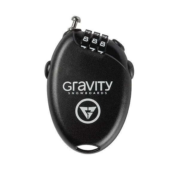 Zámok na snowboard Gravity Snb Lock black - 1