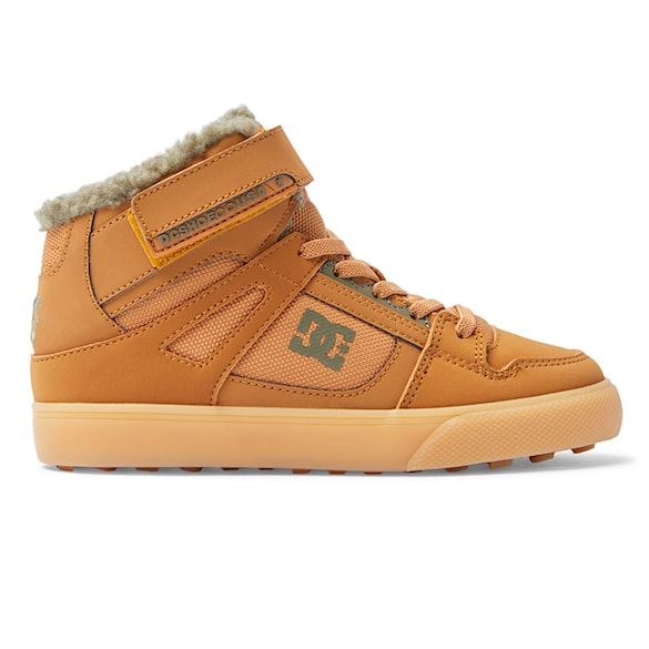 Zimní boty DC Kids Pure High-Top Winterized Ev wheat 2024 - 1