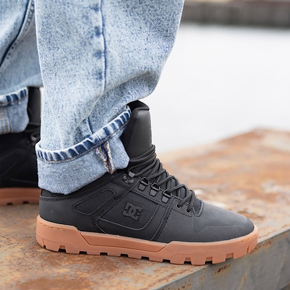 Zimní boty DC Pure High Top WR Boot black / gum 2025 - 5