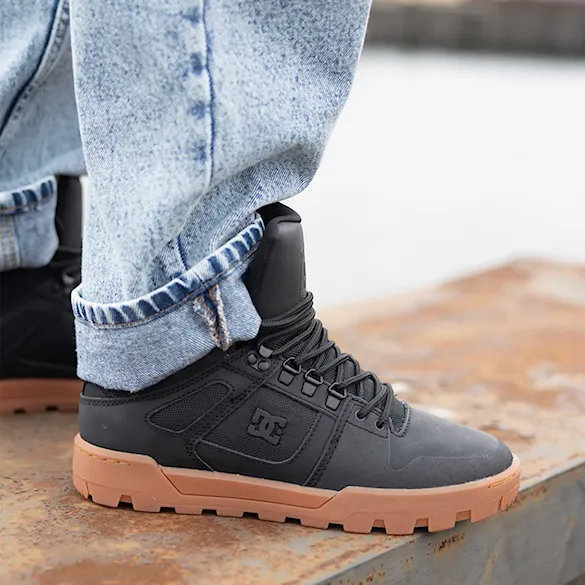 Winter Shoes DC Pure High Top WR Boot black / gum 2025 - 5