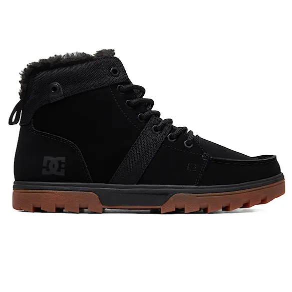 Zimné topánky DC Woodland black/gum 2024 - 2