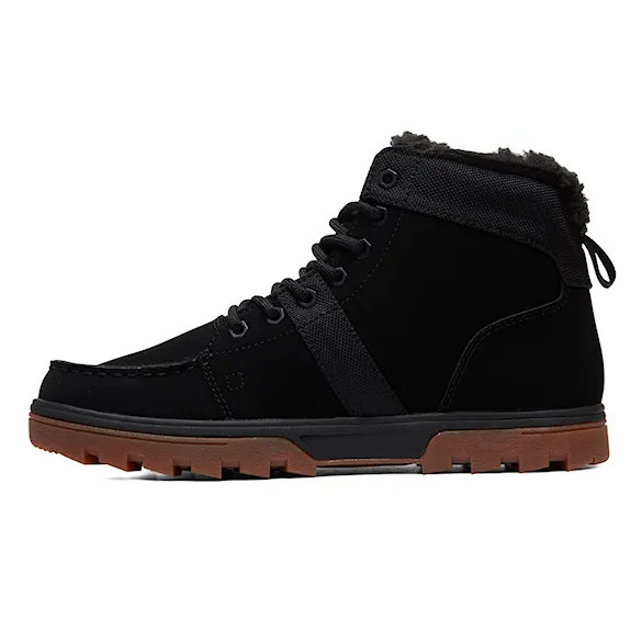 Buty zimowe DC Woodland black / gum 2025 - 2
