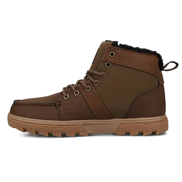 Zimní boty DC Woodland brown / gum 2025 - 4