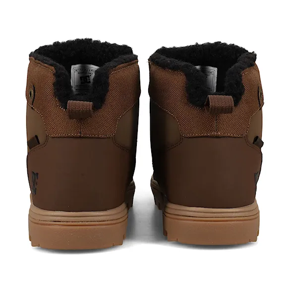 Zimní boty DC Woodland brown / gum 2025 - 5
