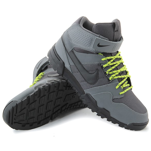 Tenisky Nike Action Mogan Mid 2 Oms dark grey/blk-green 2013 - 1