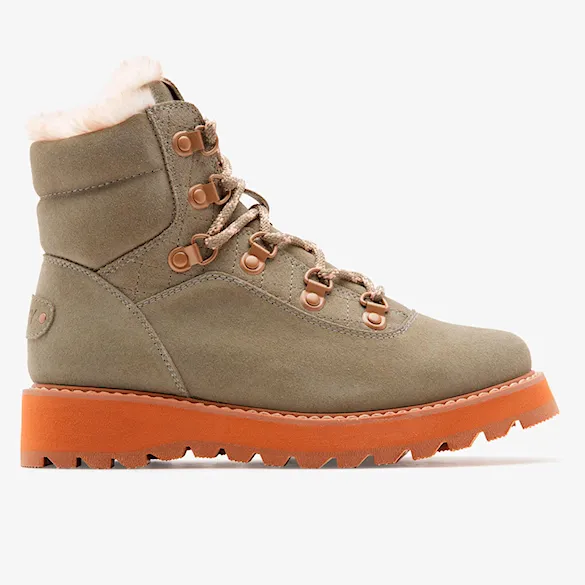 Zimní boty Roxy Bradie olive 2024 - 4