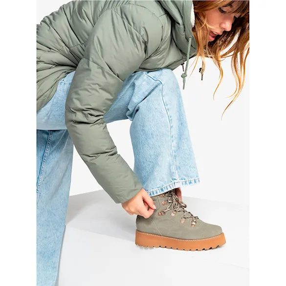 Zimní boty Roxy Bradie olive 2024 - 6