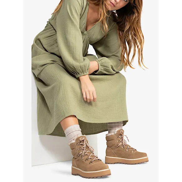 Winter Shoes Roxy Bradie tan 2024 - 6