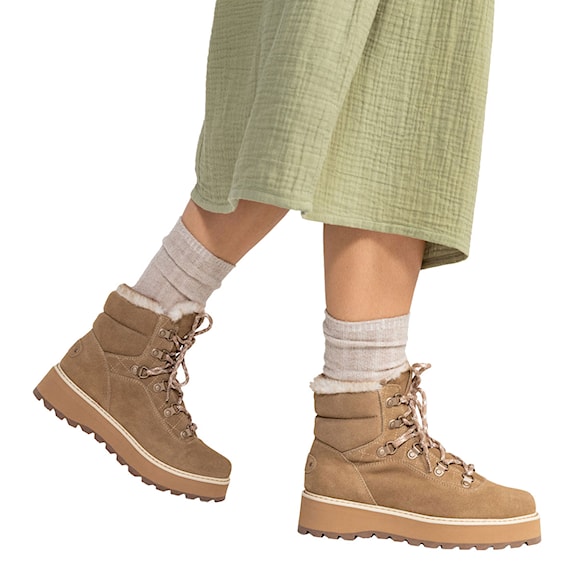 Buty zimowe Roxy Bradie tan 2024 - 1