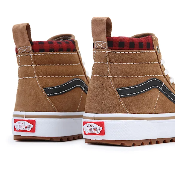 Buty zimowe Vans Kids Sk8-Hi MTE 1 plaid brown/black 2022 - 7