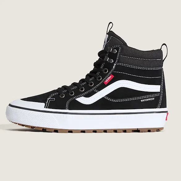 Buty zimowe Vans MTE Sk8-Hi Waterproof Insulated black/white 2025 - 3
