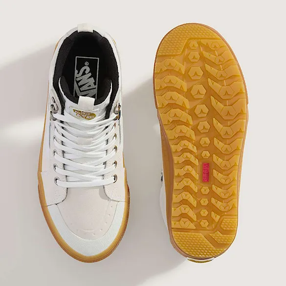 Buty zimowe Vans MTE Sk8-Hi Waterproof Insulated white/gum 2025 - 2