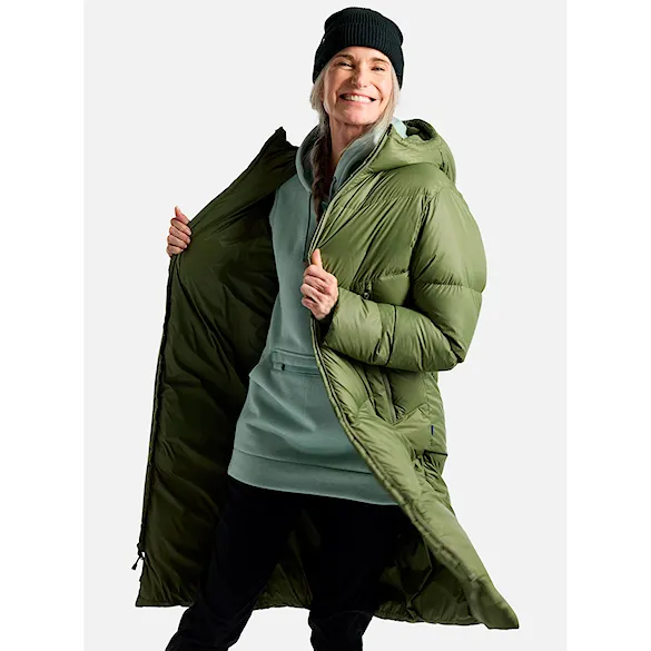 Winter Jacket Burton Wms Long Down Parka forest moss 2026 - 4