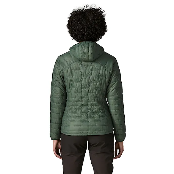 Kurtka zimowa do miasta Patagonia W's Micro Puff Hoody canopy green 2027 - 2