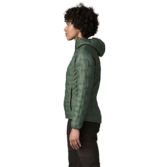 Kurtka zimowa do miasta Patagonia W's Micro Puff Hoody canopy green 2027 - 3