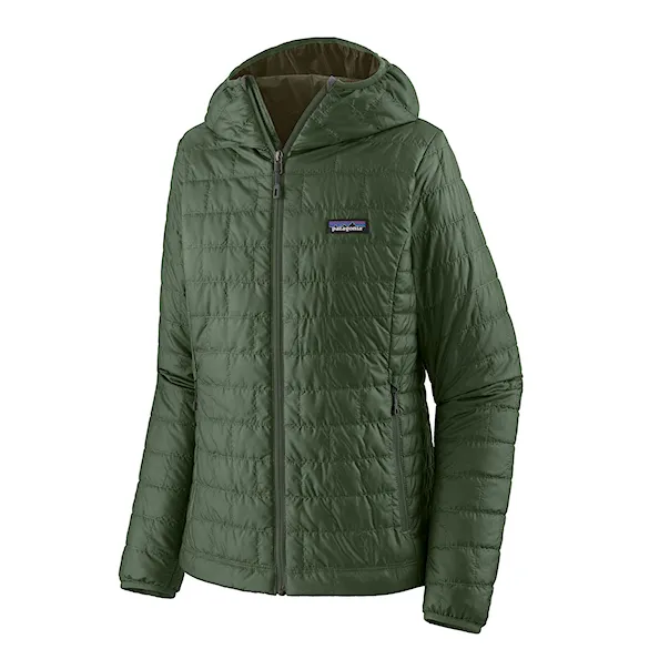 Kurtka zimowa do miasta Patagonia W's Nano Puff Hoody torrey pine green 2025 - 3