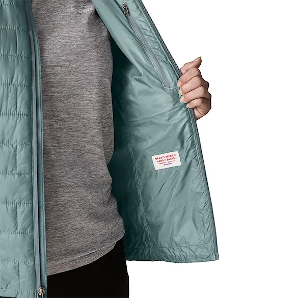 Kurtka zimowa do miasta Patagonia W's Nano Puff Jacket blue sage 2027 - 10