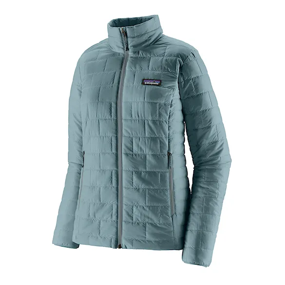 Kurtka zimowa do miasta Patagonia W's Nano Puff Jacket blue sage 2027 - 5