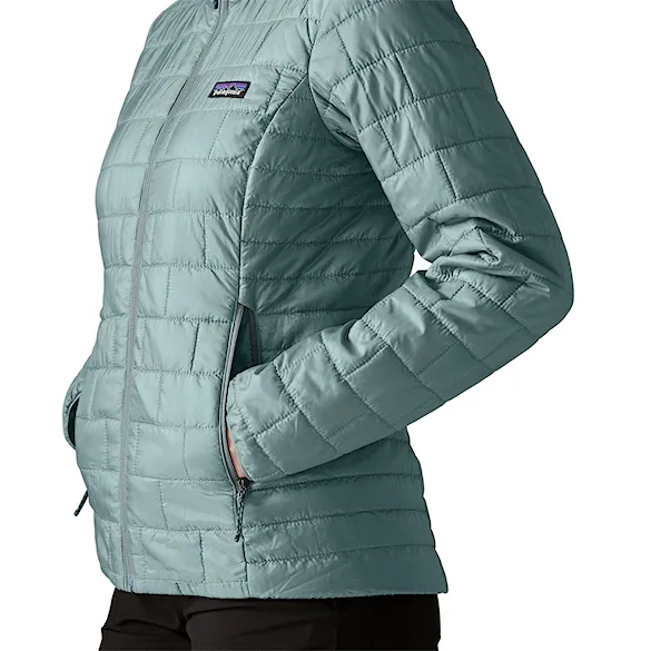 Kurtka zimowa do miasta Patagonia W's Nano Puff Jacket blue sage 2027 - 9