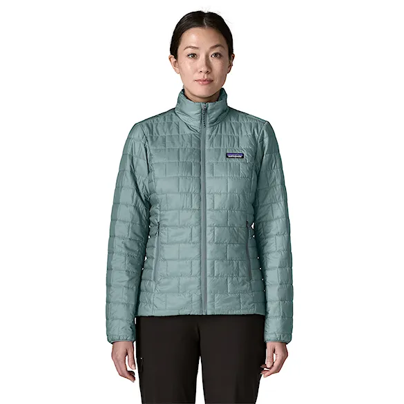 Kurtka zimowa do miasta Patagonia W's Nano Puff Jacket blue sage 2027 - 1