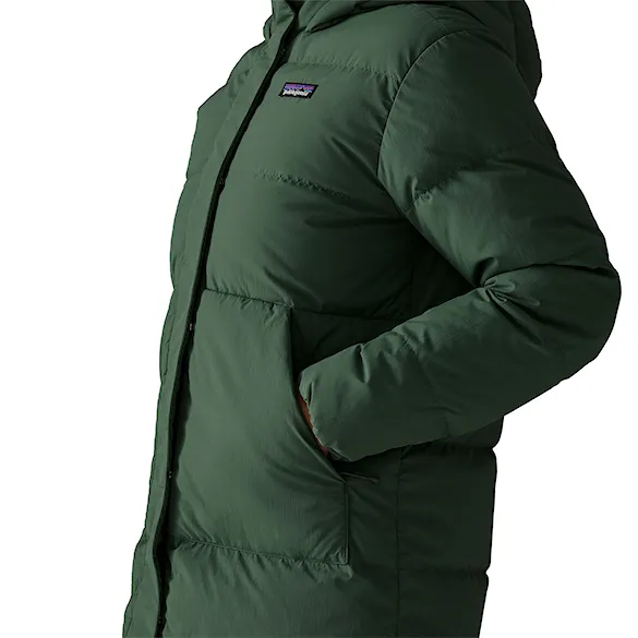 Kurtka zimowa do miasta Patagonia W's Sisar Down Parka canopy green 2027 - 5