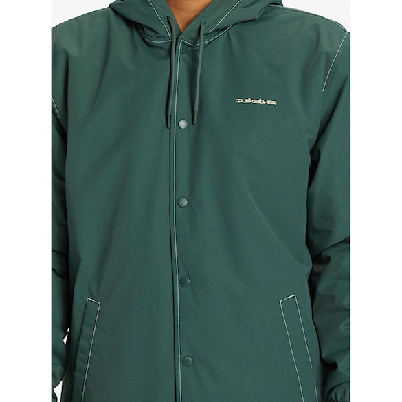 Winter Jacket Quiksilver Rain Cloud Warm Hooded Coach forest 2025 - 4