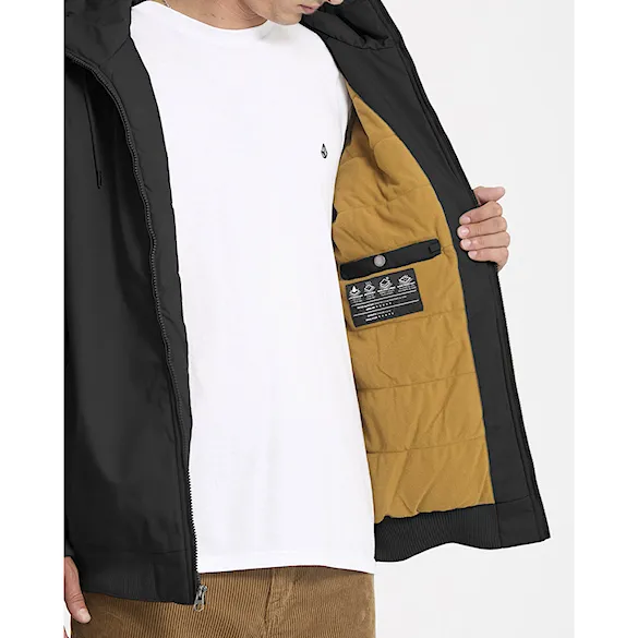 Zimní bunda do města Volcom Hernan 10K Jacket black 2027 - 7