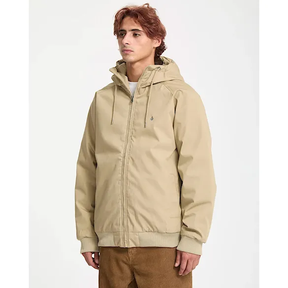 Zimní bunda do města Volcom Hernan 10K Jacket khaki 2027 - 3