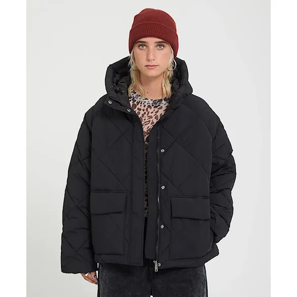 Winter Jacket Volcom Wms Out Of Boxy Puff black 2027 - 8