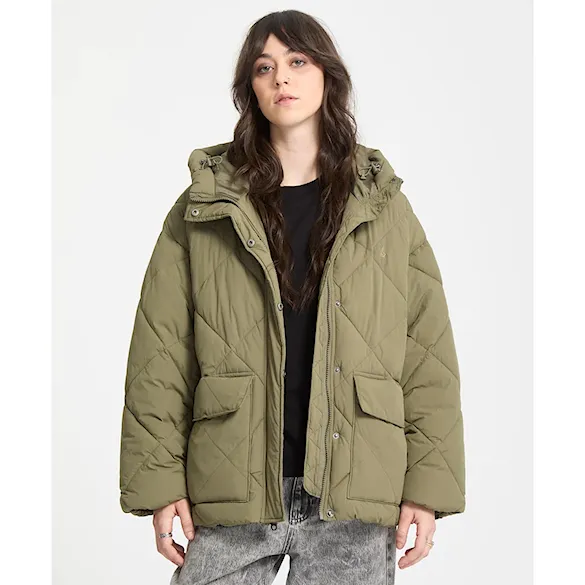 Winter Jacket Volcom Wms Out Of Boxy Puff wintermoss 2027 - 3