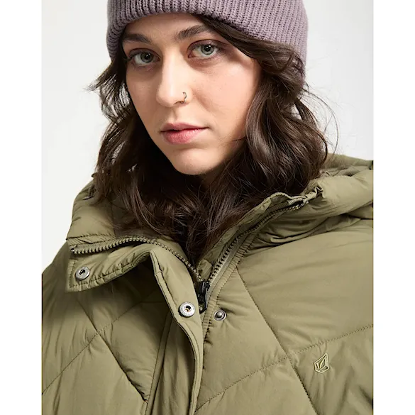 Winter Jacket Volcom Wms Out Of Boxy Puff wintermoss 2027 - 5