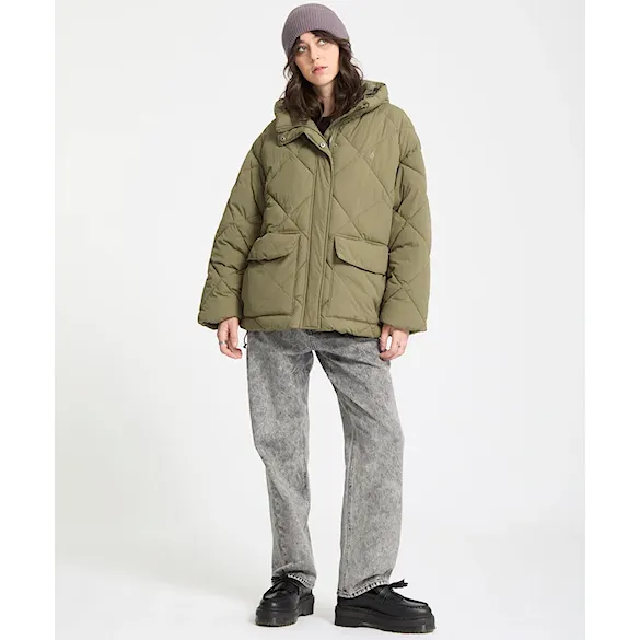Winter Jacket Volcom Wms Out Of Boxy Puff wintermoss 2027 - 6