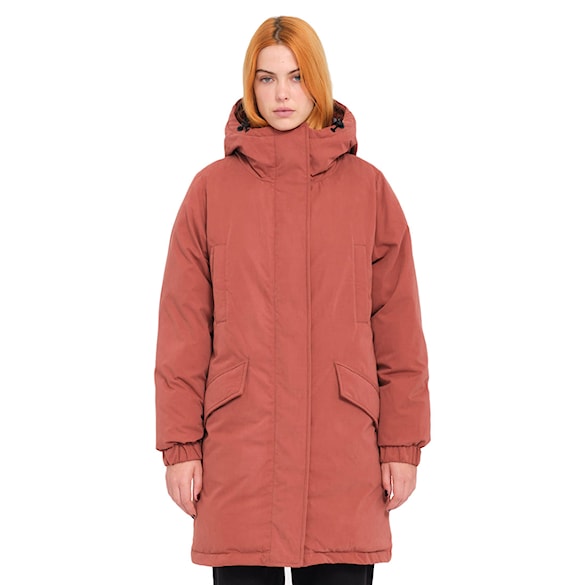 Zimná bunda do mesta Volcom Wms Sleepi Puff Up Parka chestnut brown 2025 - 1