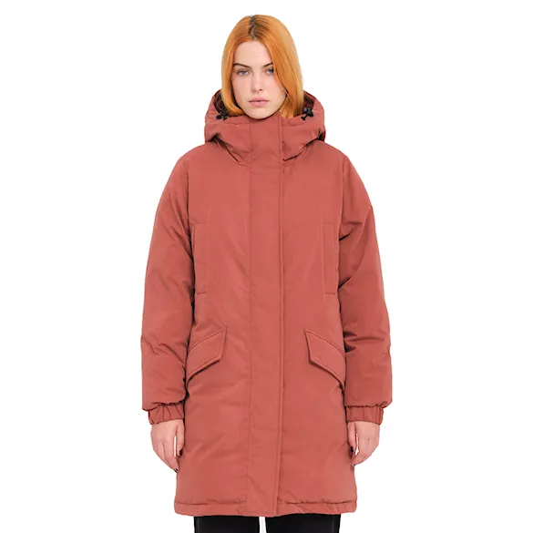 Zimná bunda do mesta Volcom Wms Sleepi Puff Up Parka chestnut brown 2025 - 1