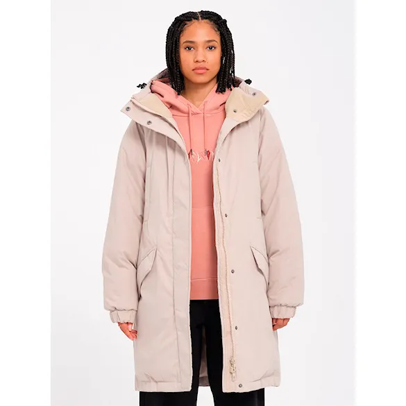 Zimná bunda do mesta Volcom Wms Sleepi Puff Up Parka light khaki 2025 - 4