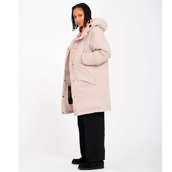 Zimná bunda do mesta Volcom Wms Sleepi Puff Up Parka light khaki 2025 - 8