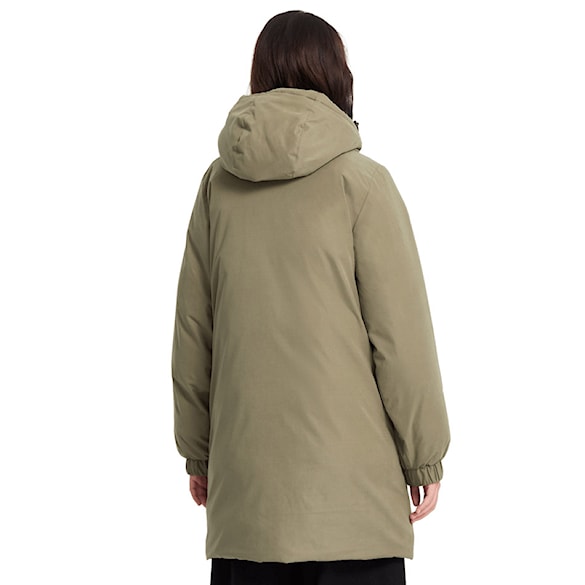 Zimní bunda do města Volcom Women's Sleepi Puff Up Parka wintermoss 2026 - 2