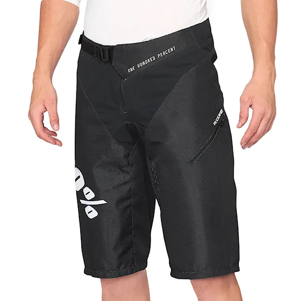 Bike kraťasy 100% R-Core Shorts black 2020