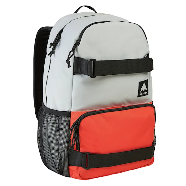 Backpack Burton Treble Yell 21L grey cloud/fiesta red 2025