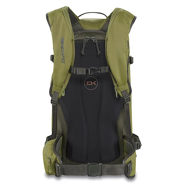 Batoh na snowboard Dakine Poacher 22L green 2024