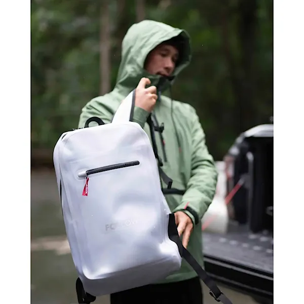 Batoh Follow Life Backpack light grey 2026